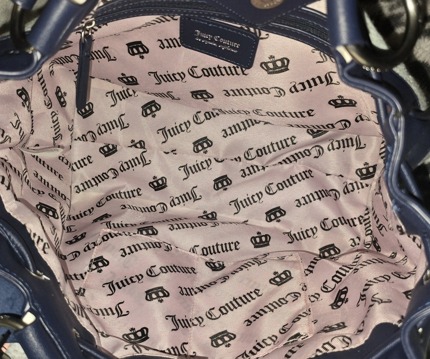 Juicy Couture Key To Juicy Daydreamer Tote & Matching Medium Wallet Set – Regal Blue (Rare NWT) 💙💙