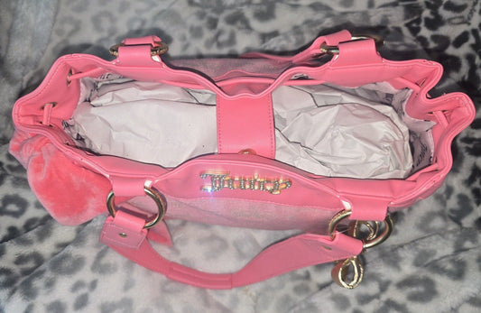 Juicy Couture Crown Vintage Couture Daydreamer Tote – Pink Lemonade