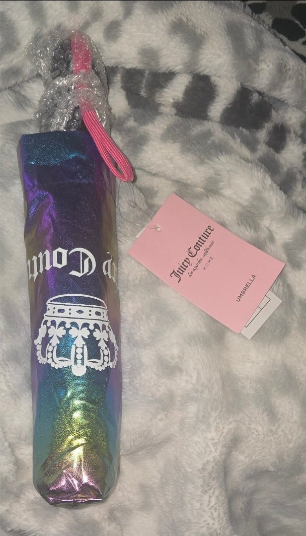 Juicy Couture Holographic Umbrella